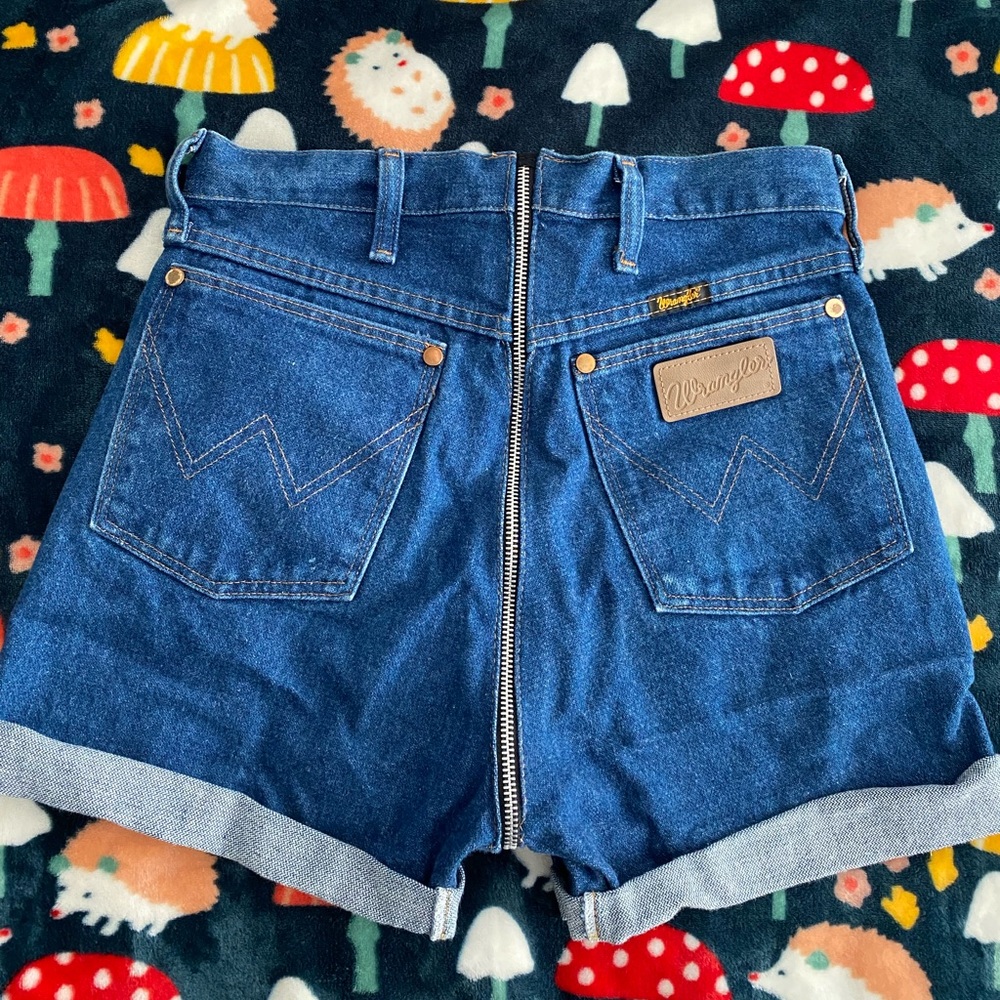 Vintage Inspired Wrangler Zipper Shorts